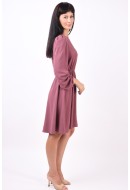 Rochie Only Onlmette O-Neck Rose Brown